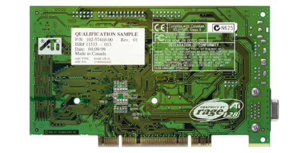 Rage 128 GL PCI QS | VC Collection | Сайт о видеокартах
