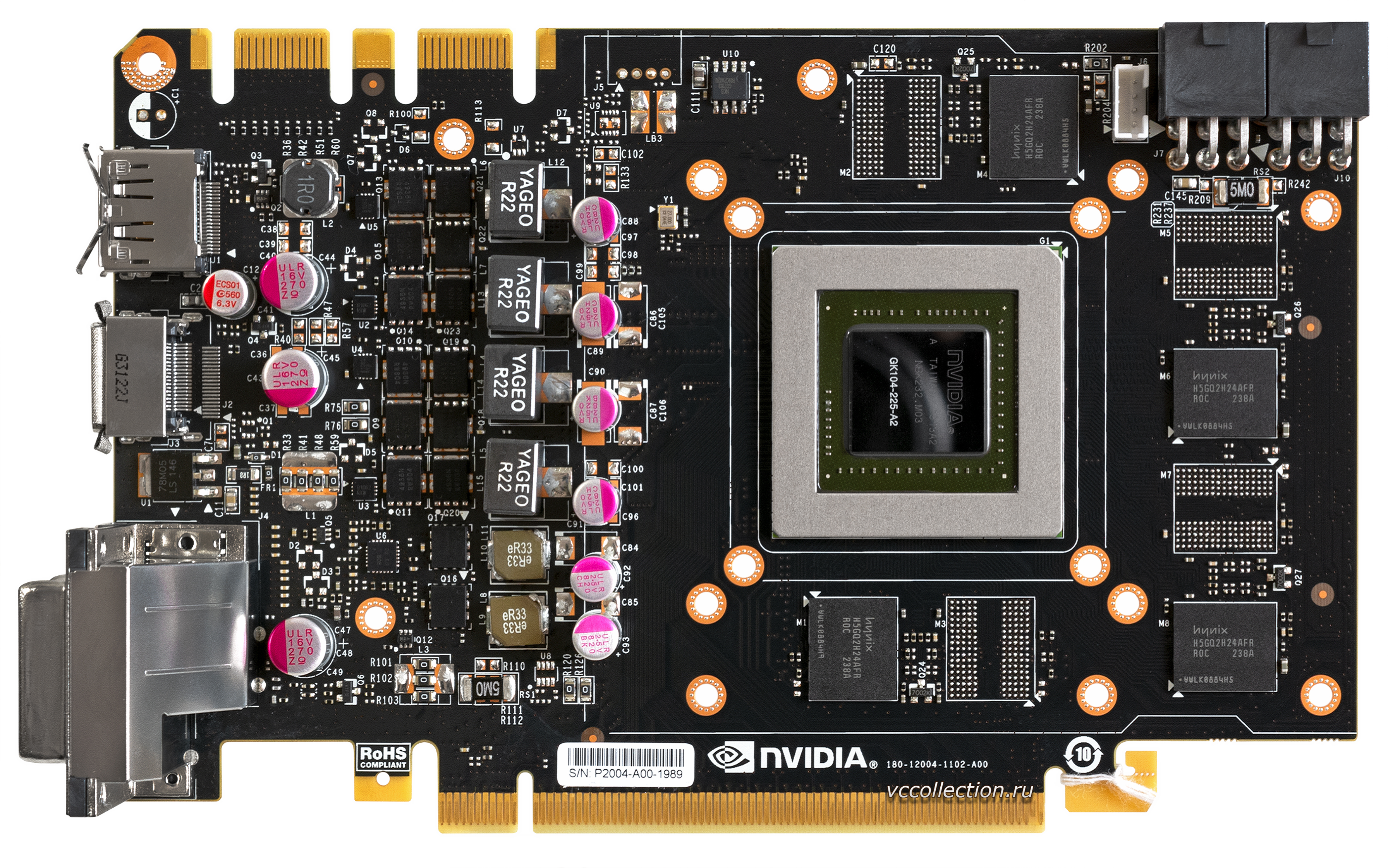 Схема новой видеокарты NVIDIA GeForce GTS 240