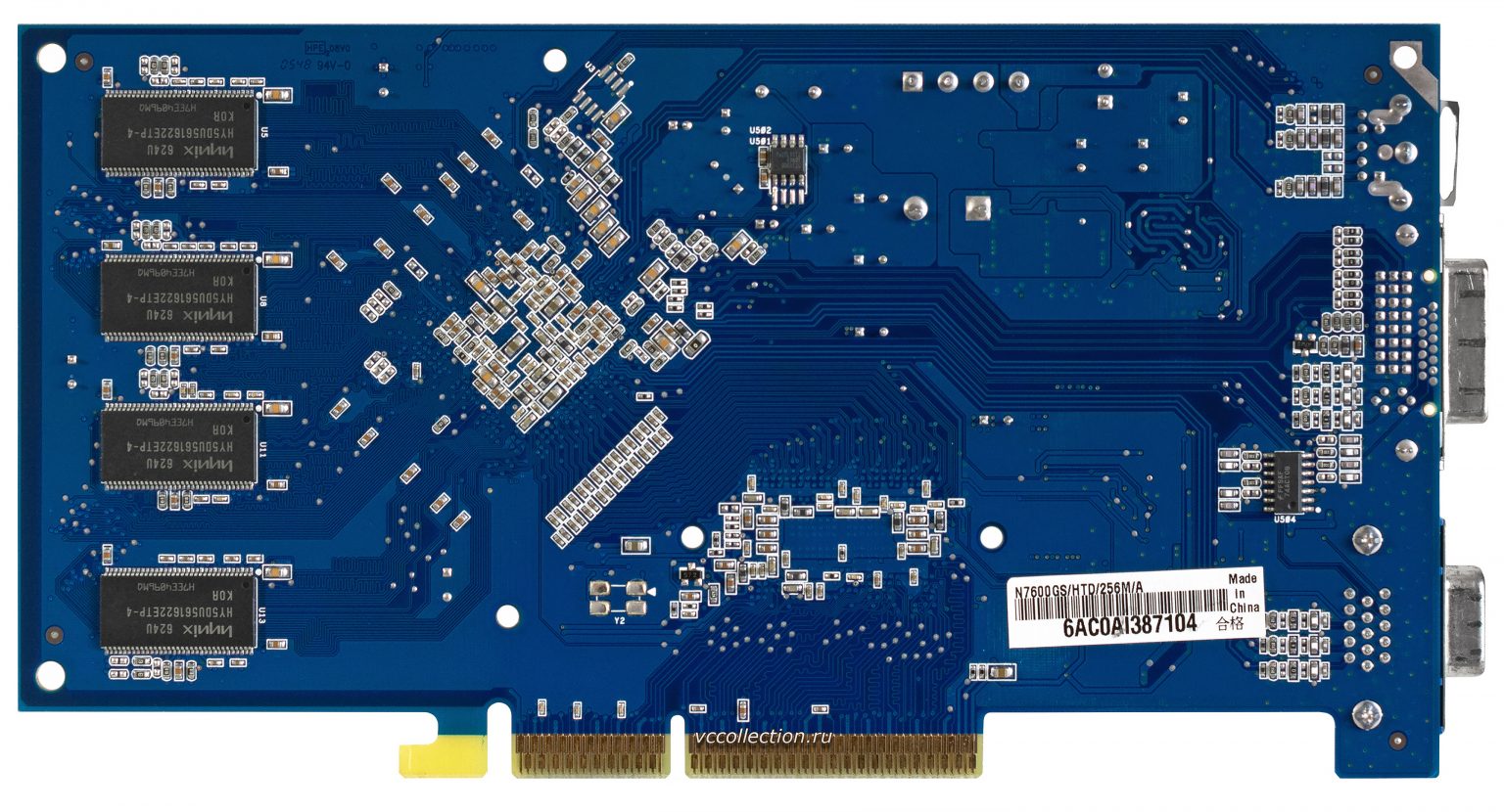 GeForce 7600 GS AGP (ASUS N7600GS) | VC Collection | Сайт о видеокартах